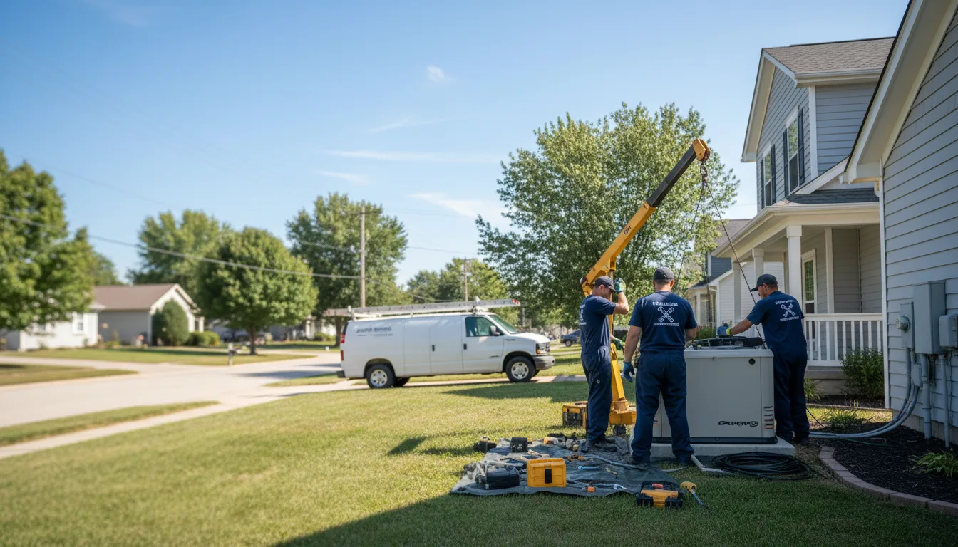 Generator Installation in New Cambria, KS near me